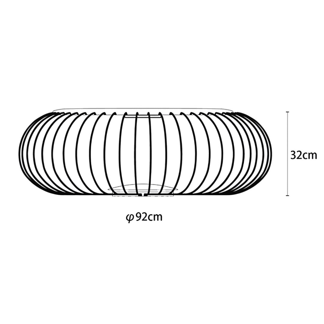 Buiten LED Vloerlamp Roestvrij Staal Zandas IP65
