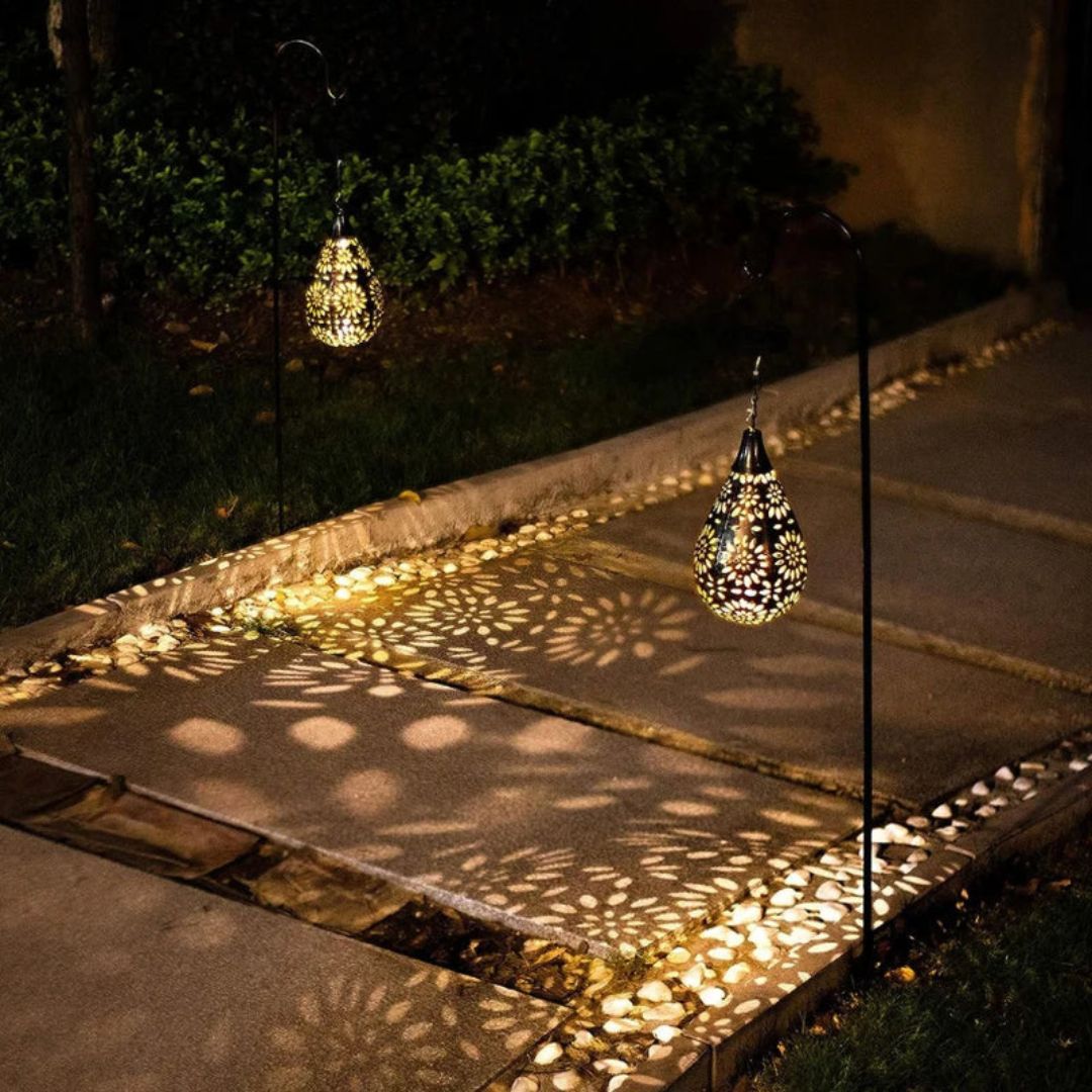 SolarGlow LED Tuinlamp – Waterdicht, Decoratief & Automatisch