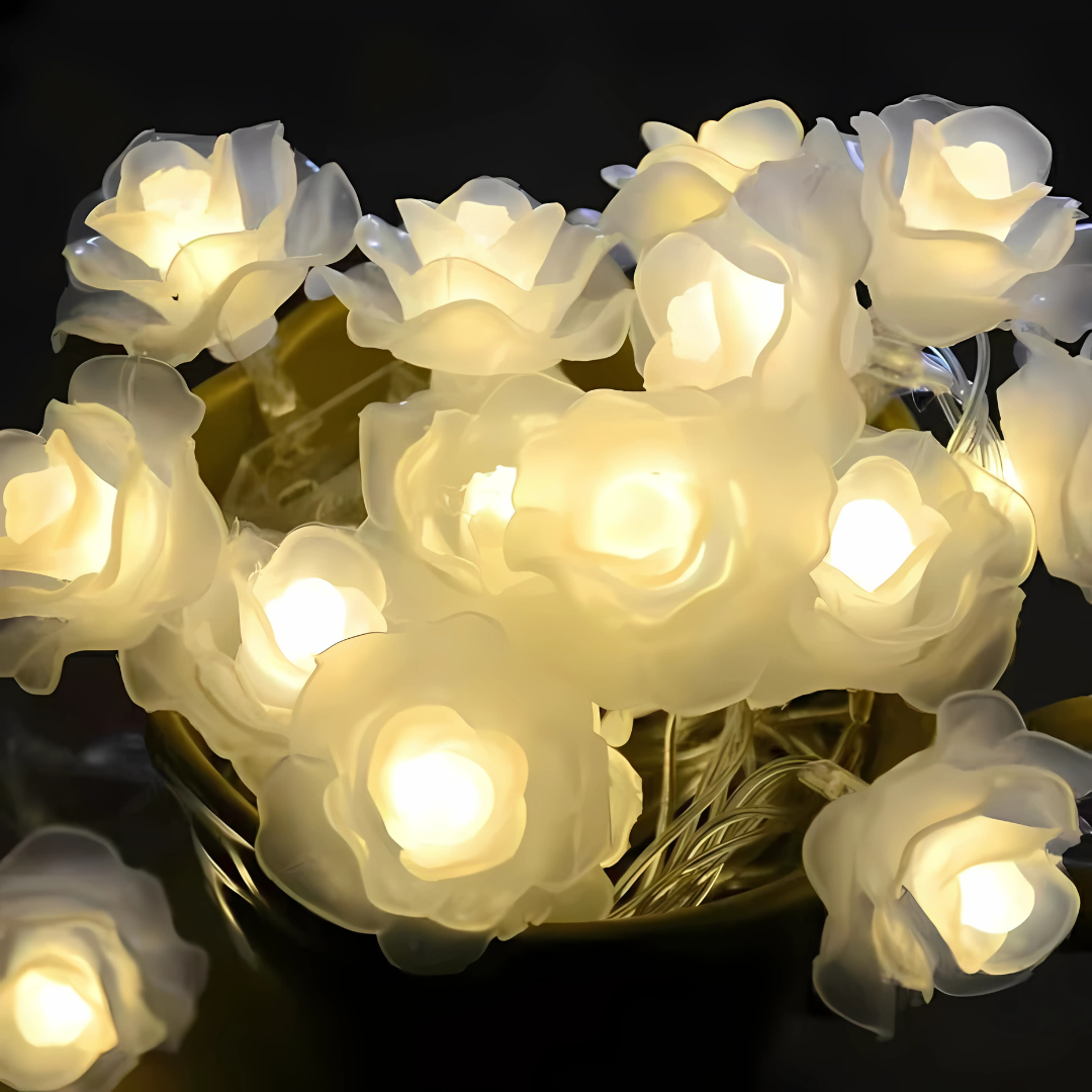 LED Rozen Sfeerverlichting Warm Wit Witschuim of Mat