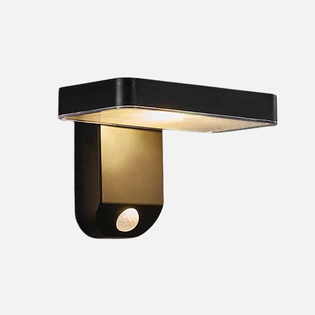 Solar Buitenlamp met Bewegingssensor - Draadloos en Modern Design