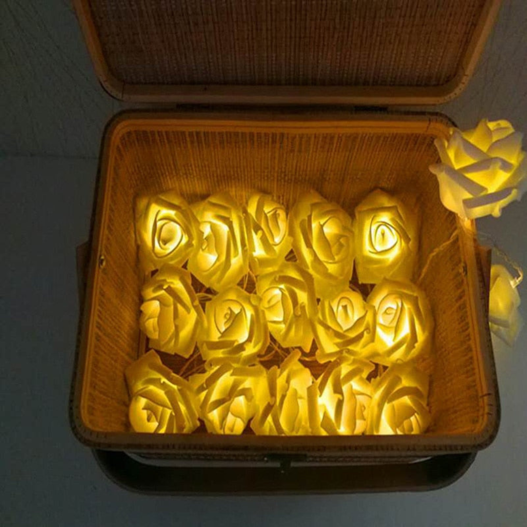 LED Rozen Sfeerverlichting Warm Wit Witschuim of Mat