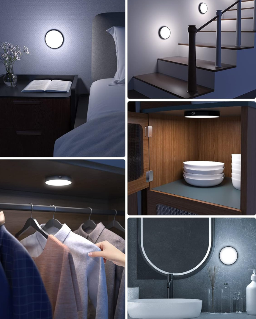 Oplaadbare LED Touchlamp 3000K/6000K Dimbaar (2 stuks)