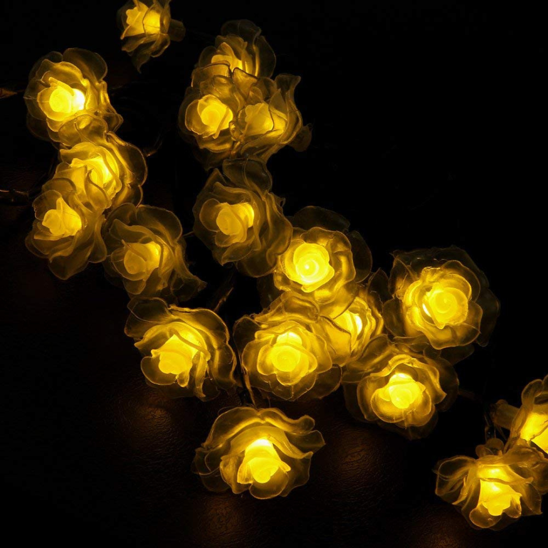 LED Rozen Sfeerverlichting Warm Wit Witschuim of Mat