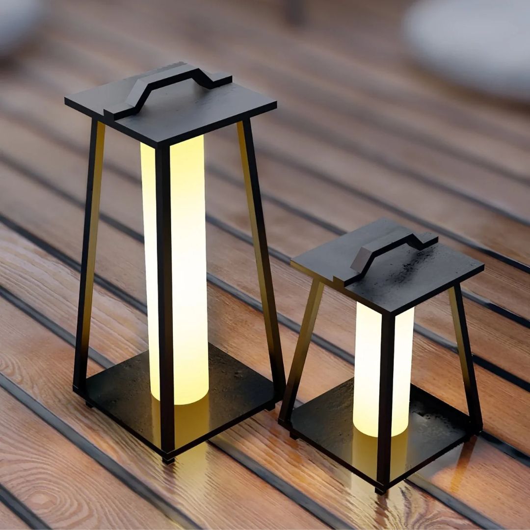 Outdoor LED Lantaarnlamp Roestvrijstalen Solar Vloerlamp