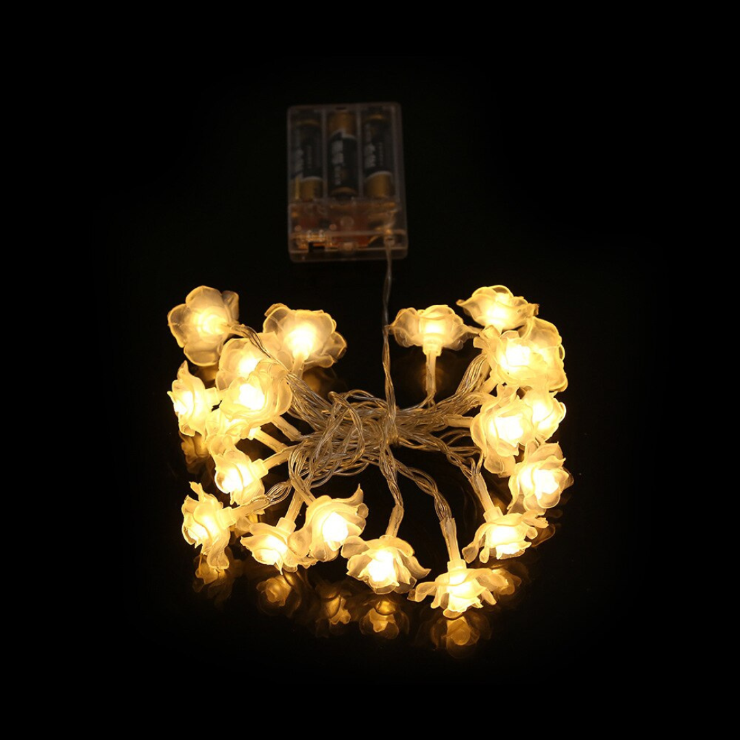 LED Rozen Sfeerverlichting Warm Wit Witschuim of Mat