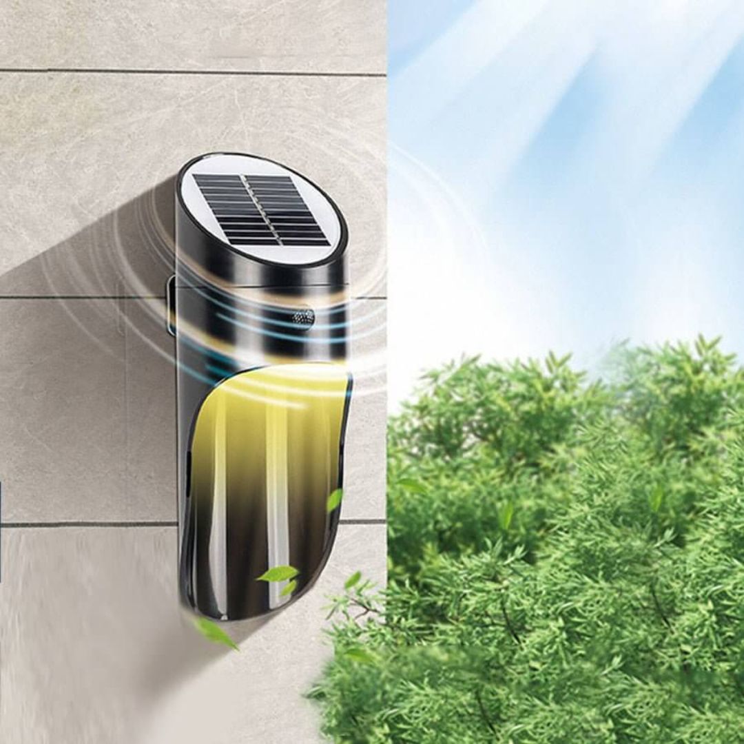 Zonne-energie LED Wandlamp Buiten Waterdicht met Bewegingssensor