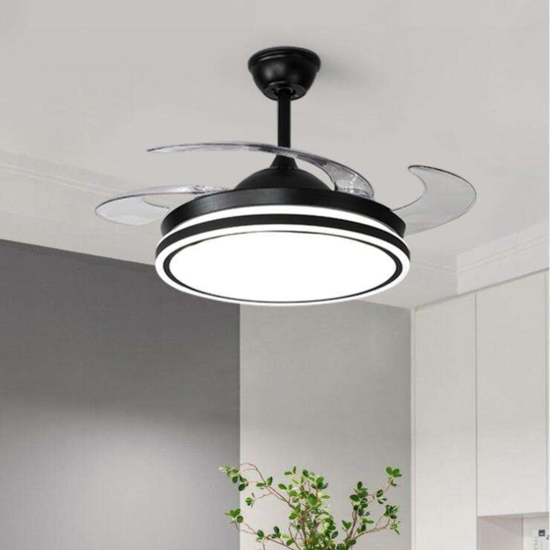 Moderne Plafondventilator met Lamp en Afstandsbediening – 42 Inch
