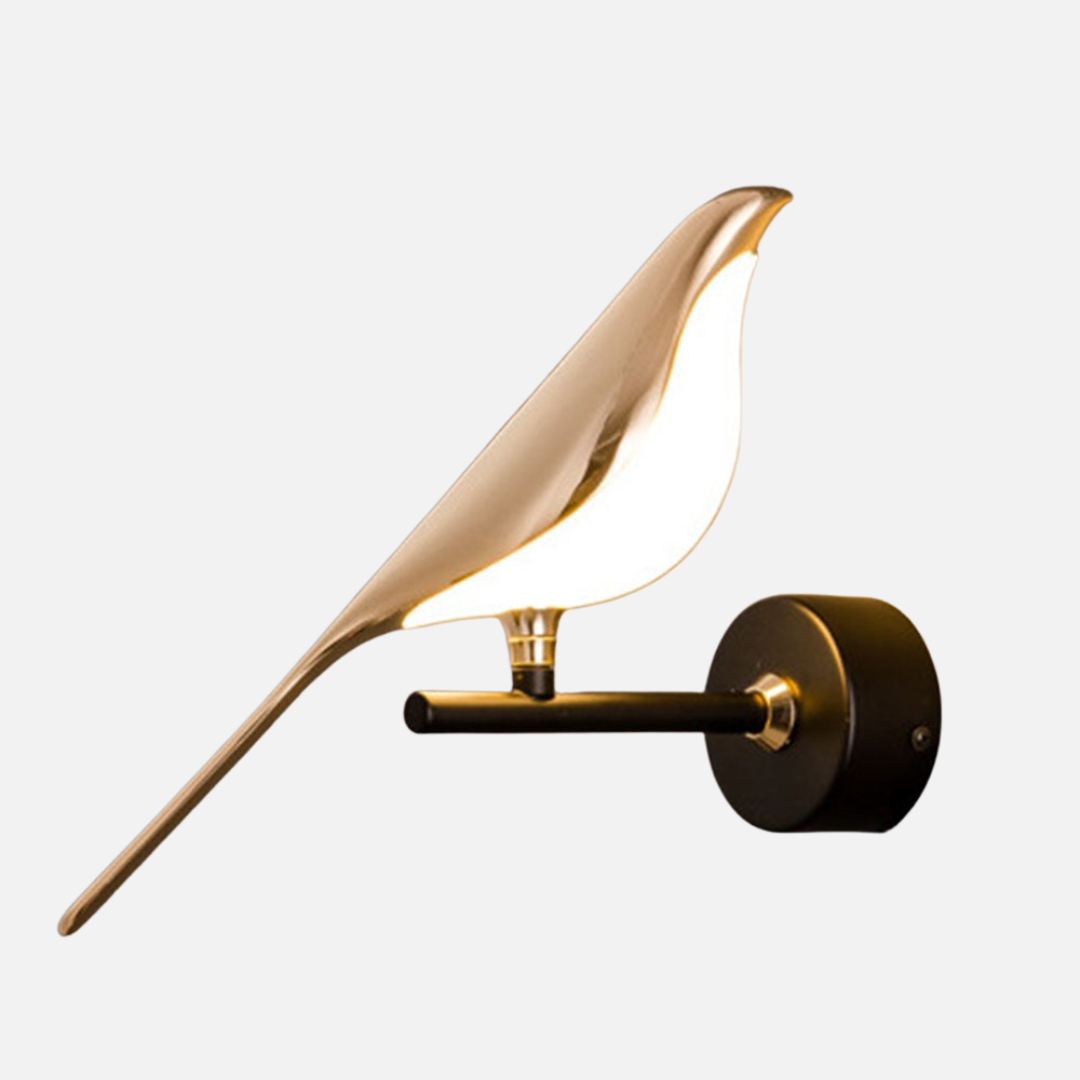 Moderne LED Vogel Wandlamp – Energiezuinig & Eenvoudig te Installeren