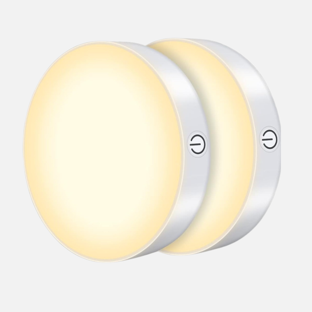 Oplaadbare LED Touchlamp 3000K/6000K Dimbaar (2 stuks)