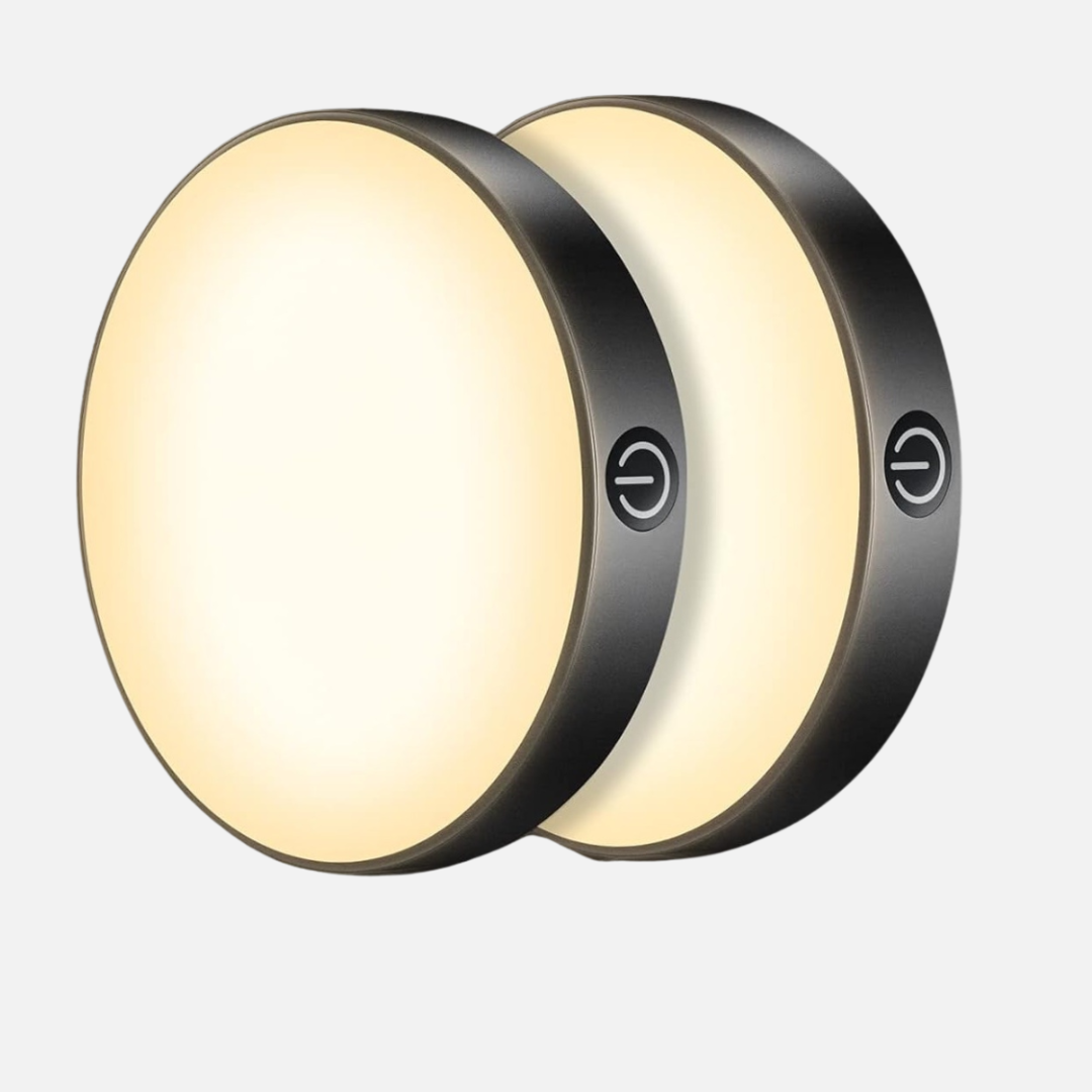 Oplaadbare LED Touchlamp 3000K/6000K Dimbaar (2 stuks)