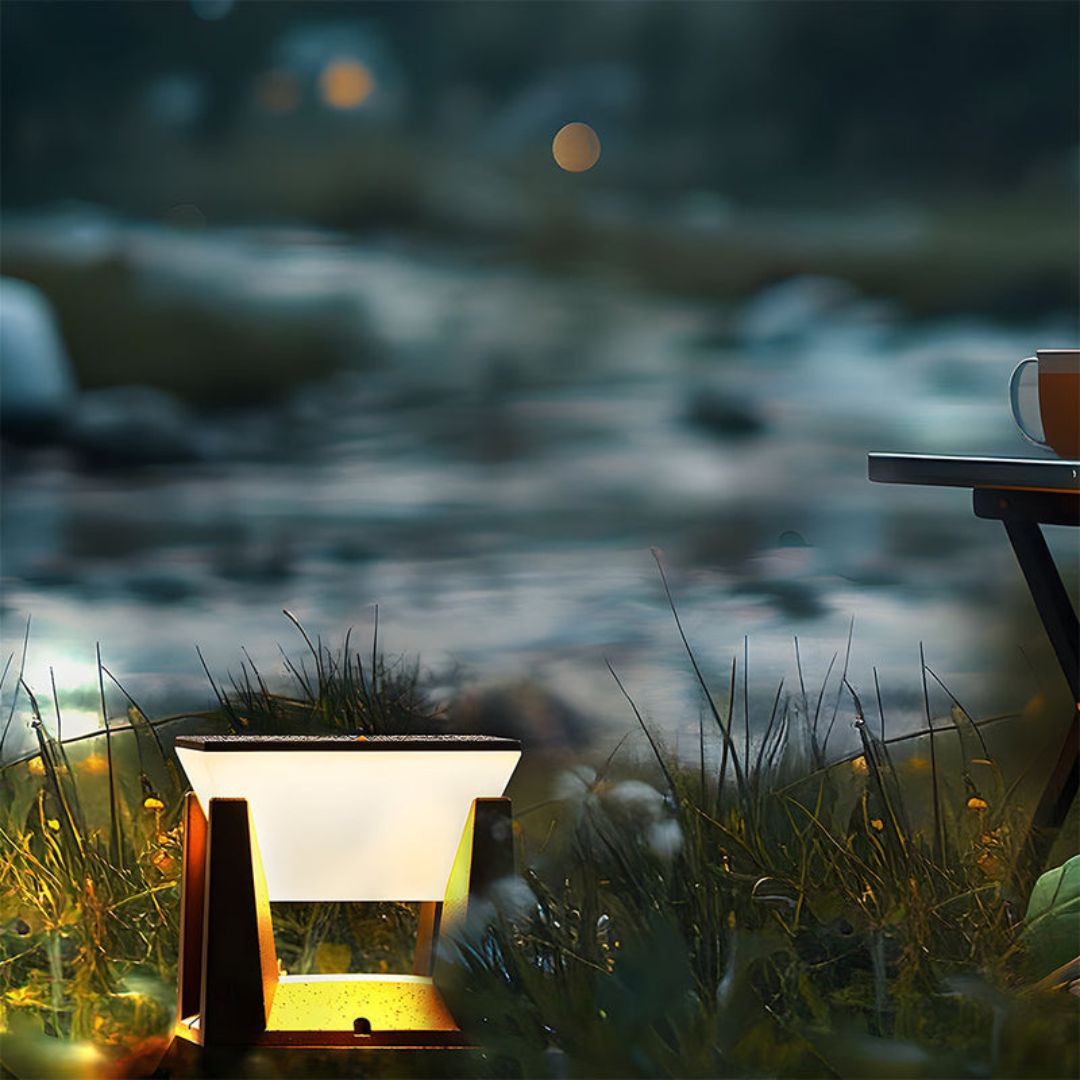 Zwarte Buitenlamp met Sensor en Zonne-energie – Weerbestendige Solar Wandlamp voor Tuin en Patio
