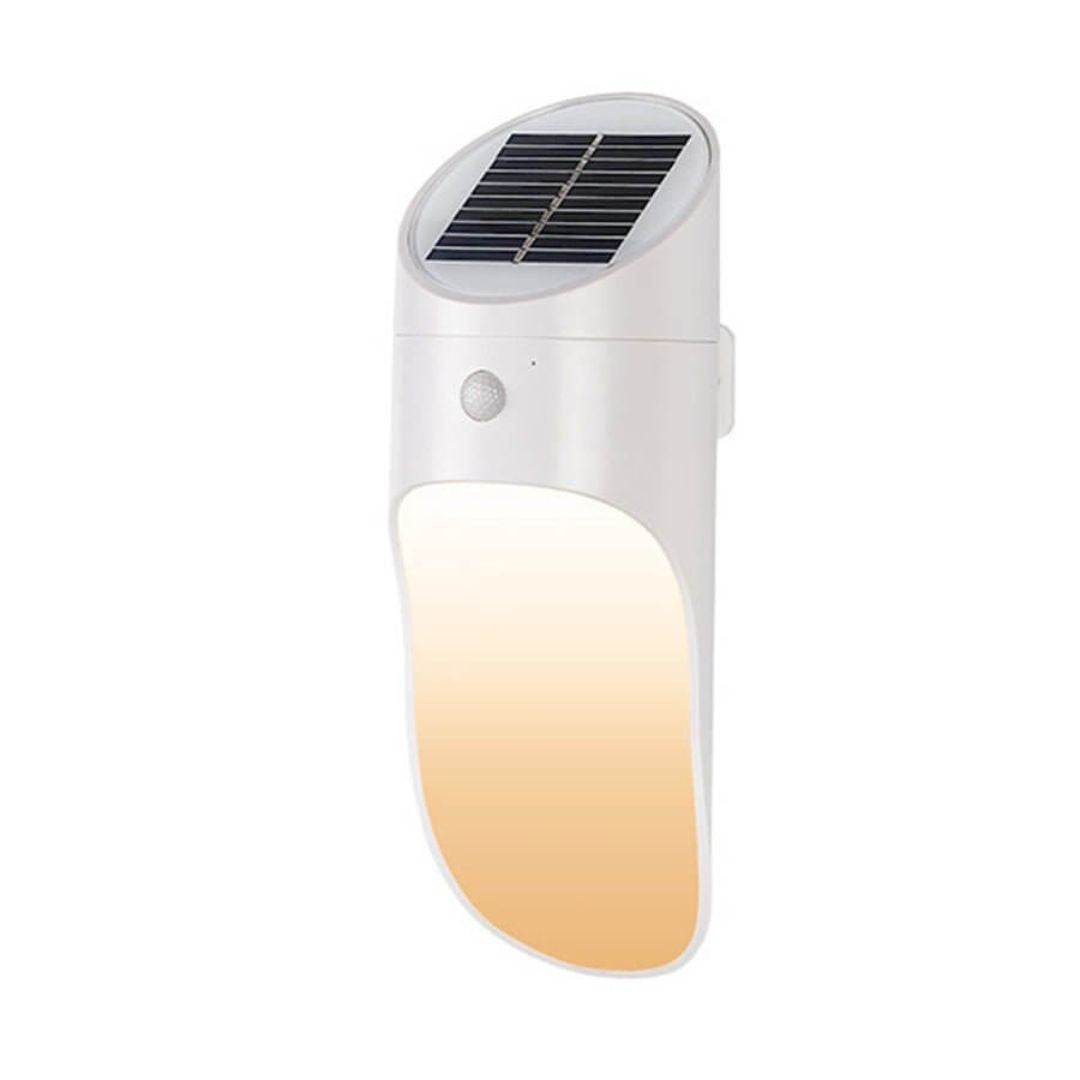 Zonne-energie LED Wandlamp Buiten Waterdicht met Bewegingssensor