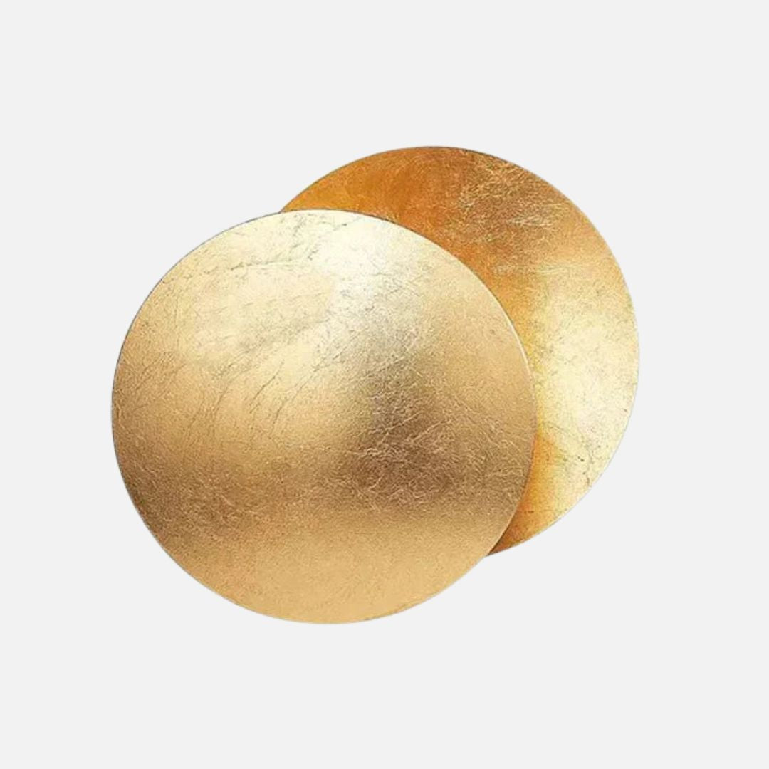 Gouden Eclipse LED Wandlamp – Moderne Draaibare Wandlamp
