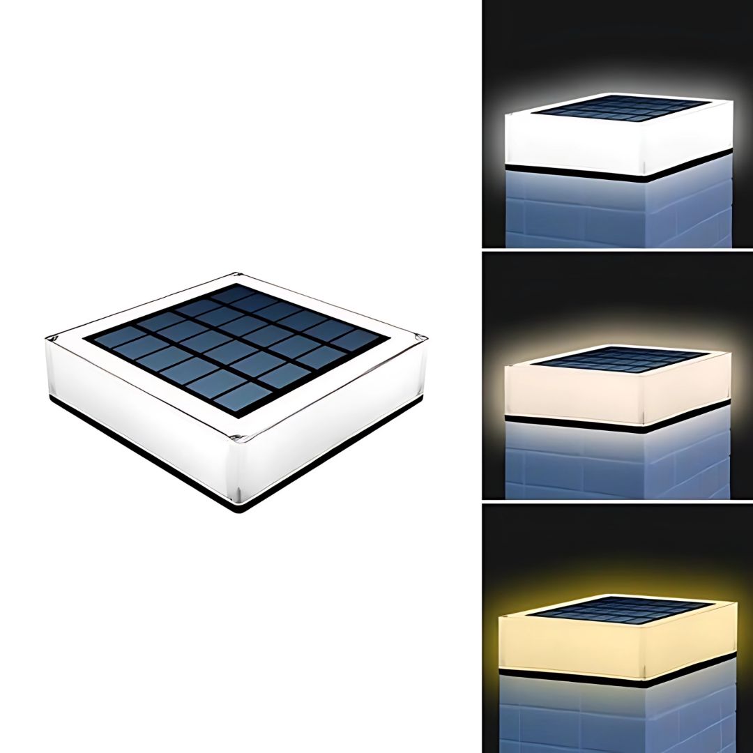 Moderne Buitenlamp Zonne Energie met LED Verlichting en IP65 Waterdicht