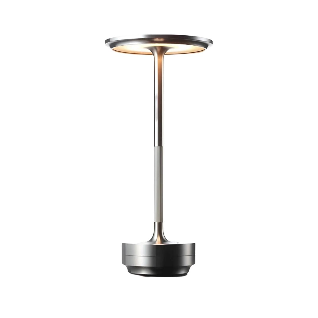 Zwevende LED Tafellamp – Draadloos, Touch en Dimbaar Designlicht