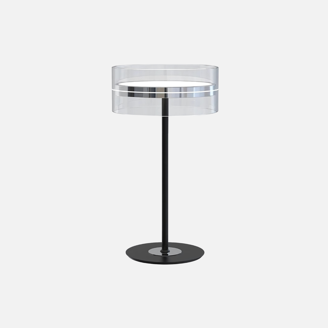 Elegante Tafellamp Zwart met Dimmable Functie en LED Technologie
