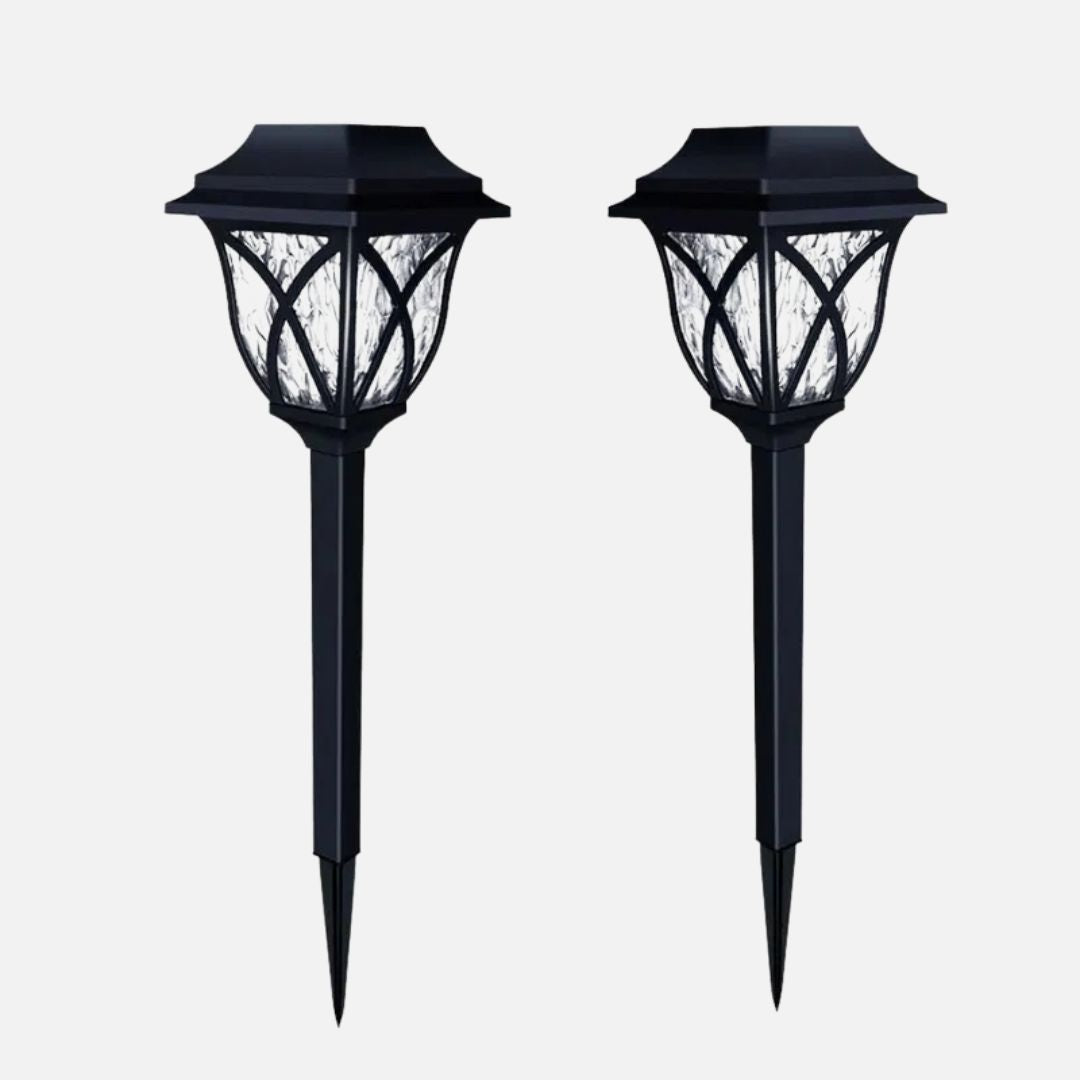 Solar LED Tuinverlichting Waterdicht 4 Stuks