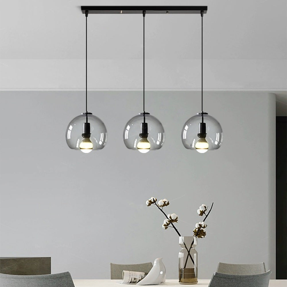 Variant image for Handgeblazen Glazen Hanglamp met Orb Design – D25cm en D80cm-8