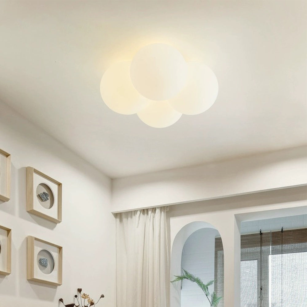 Moderne Plafondlamp met Wolkenontwerp en 4 LED Lampen voor Slaapkamer 5