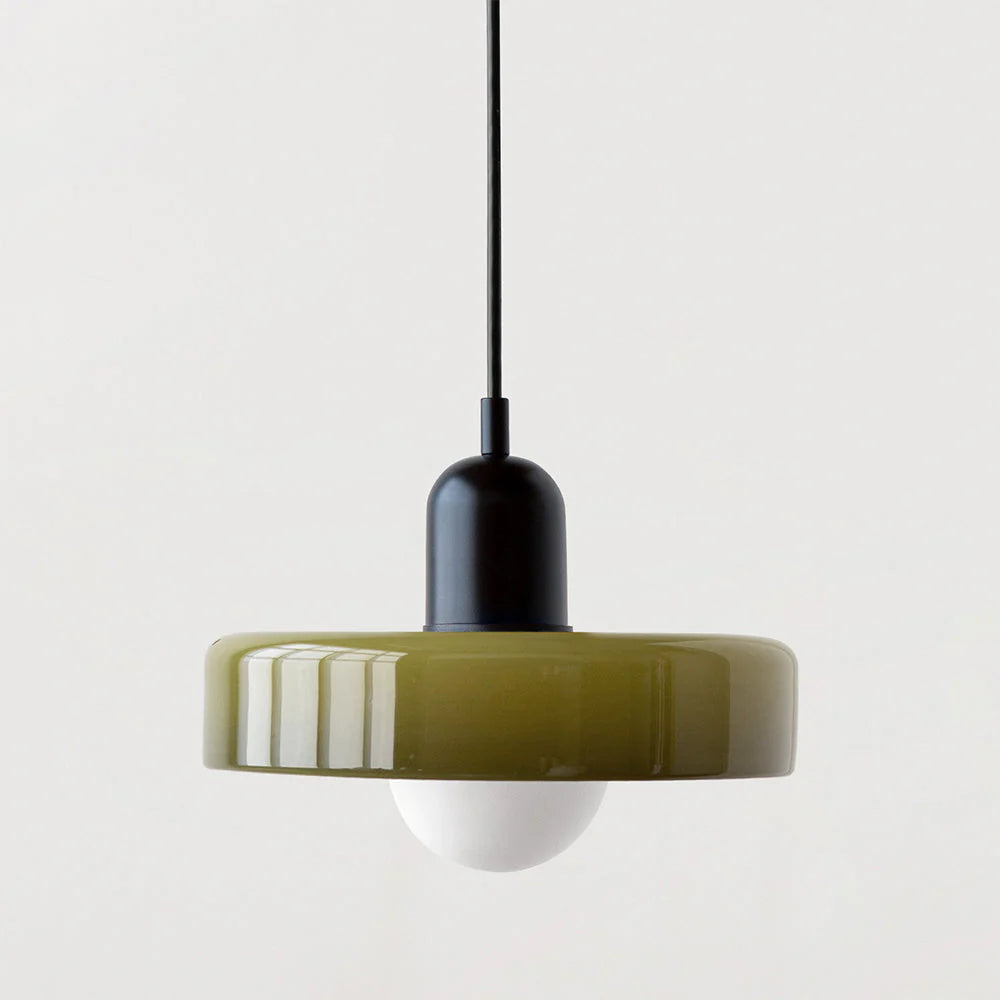 Variant image for Moderne Hanglamp Zwart van Glas voor Eettafel en Woonkamer - Verstelbaar-36