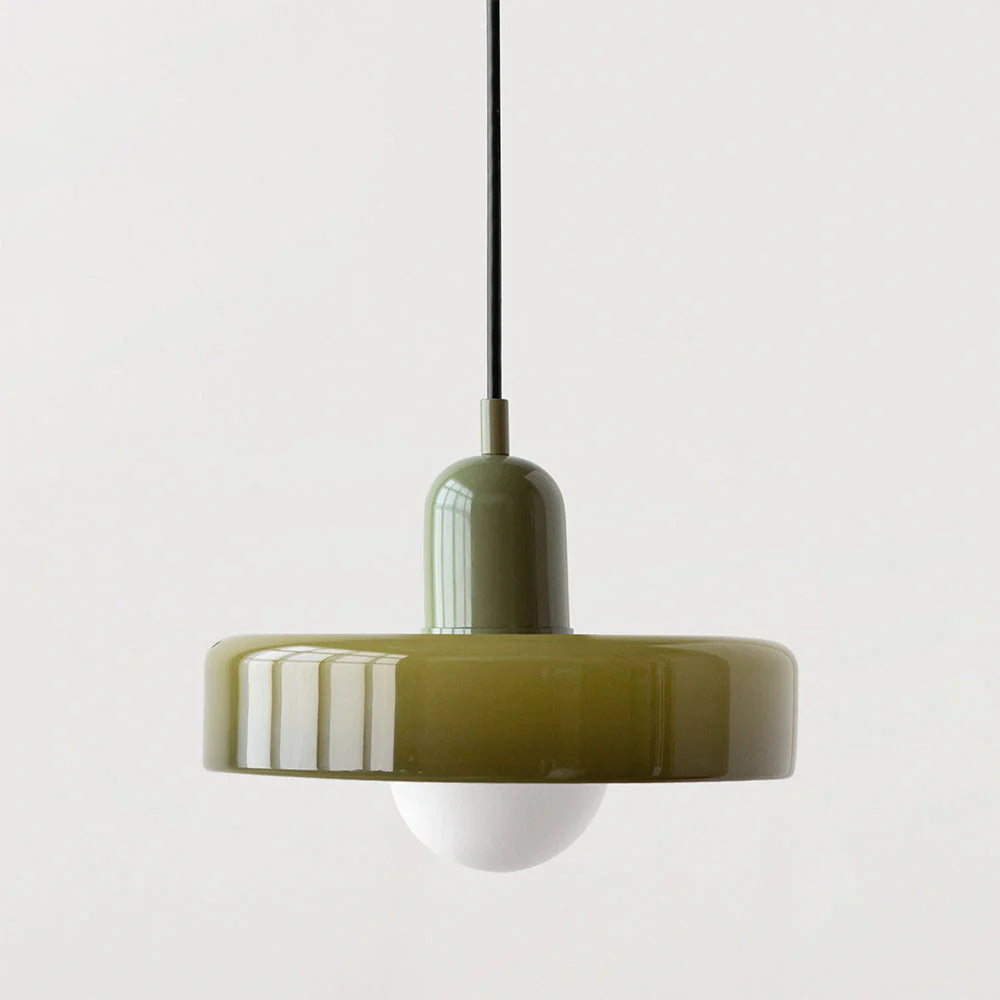 Variant image for Moderne Hanglamp Zwart van Glas voor Eettafel en Woonkamer - Verstelbaar-4