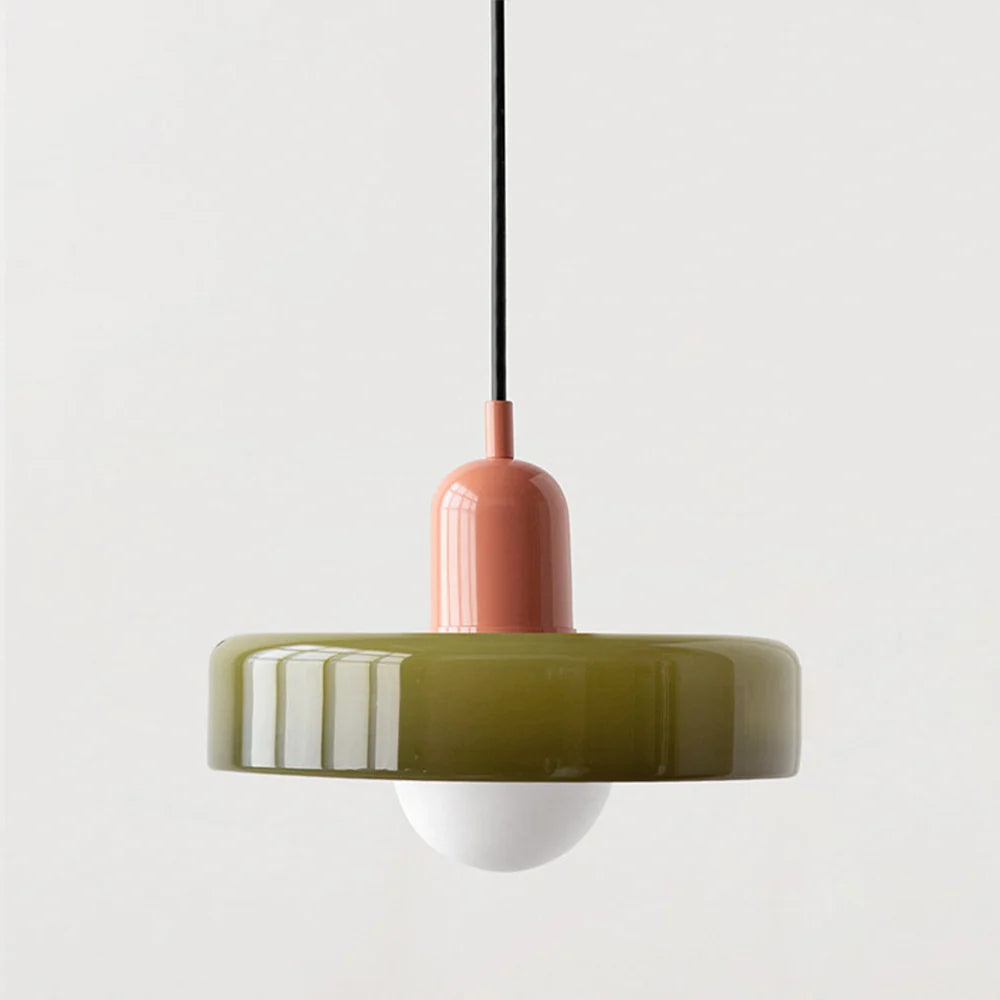 Variant image for Moderne Hanglamp Zwart van Glas voor Eettafel en Woonkamer - Verstelbaar-12