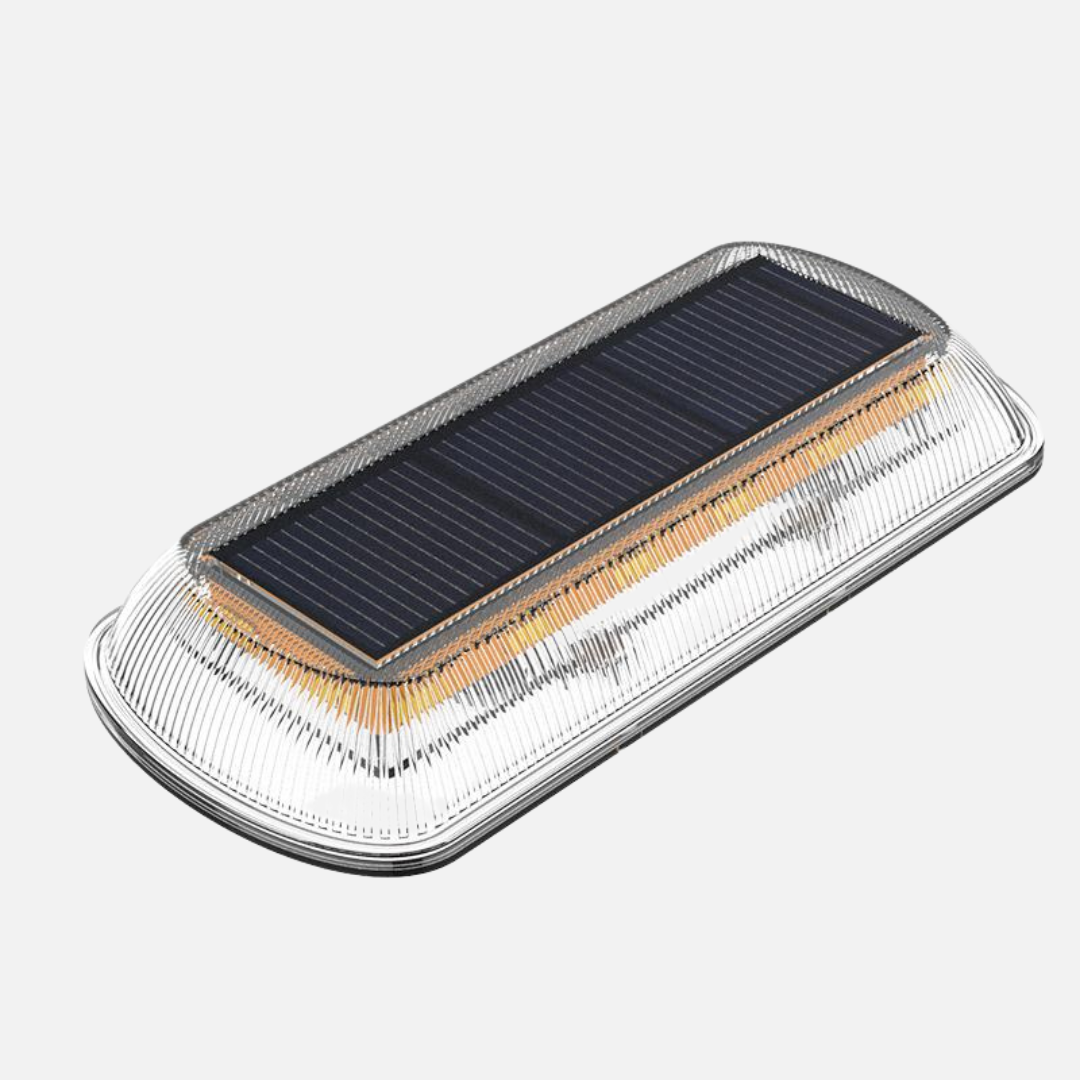 Waterdichte Solar Tuinverlichting met 30 LED's – 4 Stuks Warm Wit