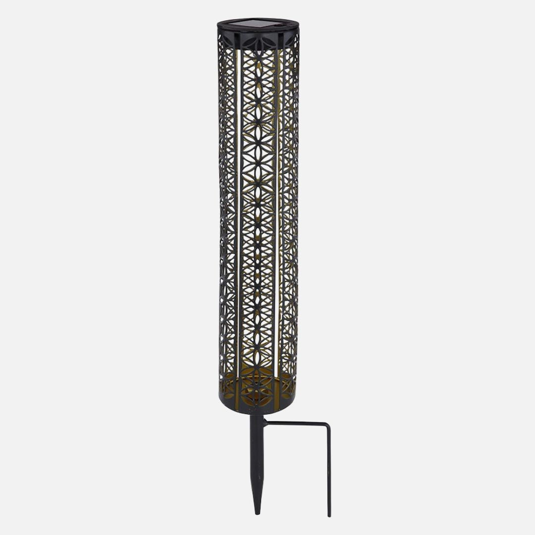 Zonne tuinlampen Zwart Goud LED Buiten Waterdicht IP44