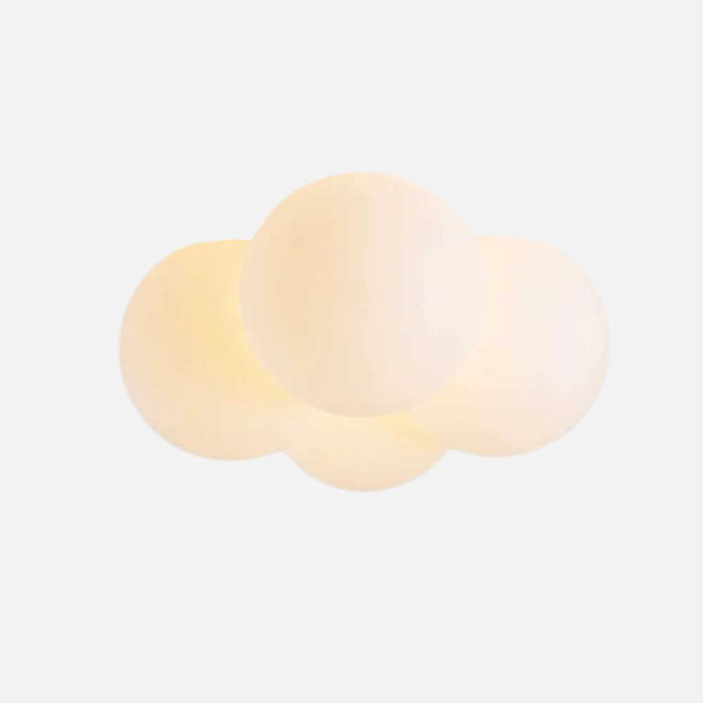 Moderne Plafondlamp met Wolkenontwerp en 4 LED Lampen voor Slaapkamer