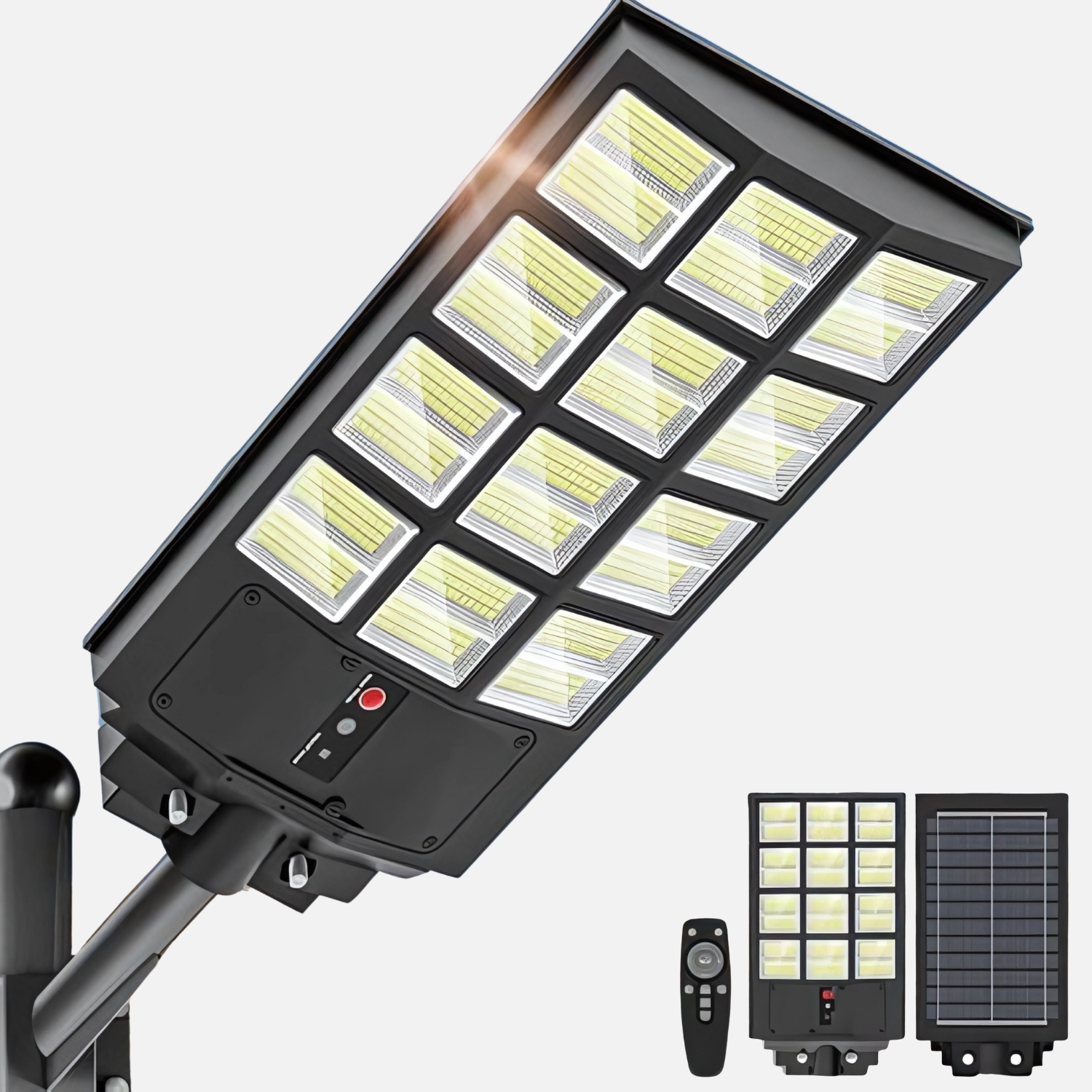 Solarstraatlamp met Bewegingssensor – Waterdichte LED Buitenlamp