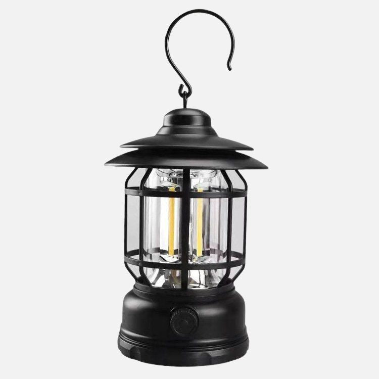 Retro-Campinglamp – 360° Licht, Magnetisch, Waterdicht