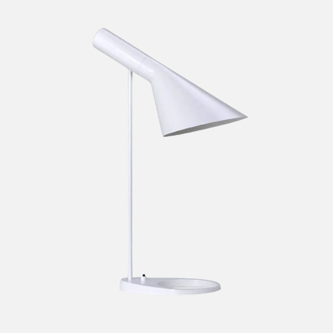 Verstelbare Bureaulamp E27 Zwart/Wit