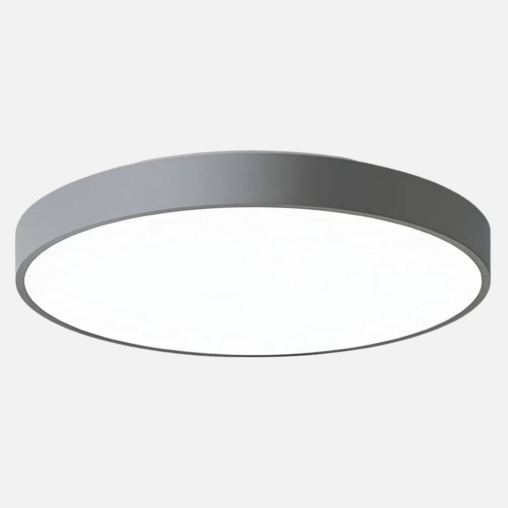 Moderne Ronde LED Plafondlamp Zwart voor Slaapkamer en Woonkamer