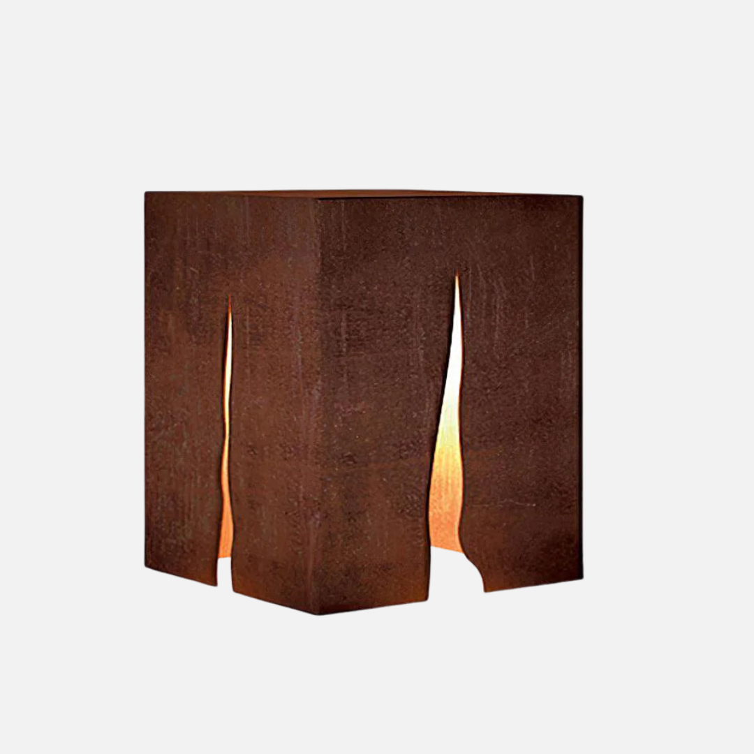 Cube Crack Buitenlamp met Ingebouwde LED en IP65 Weerbestendig Design