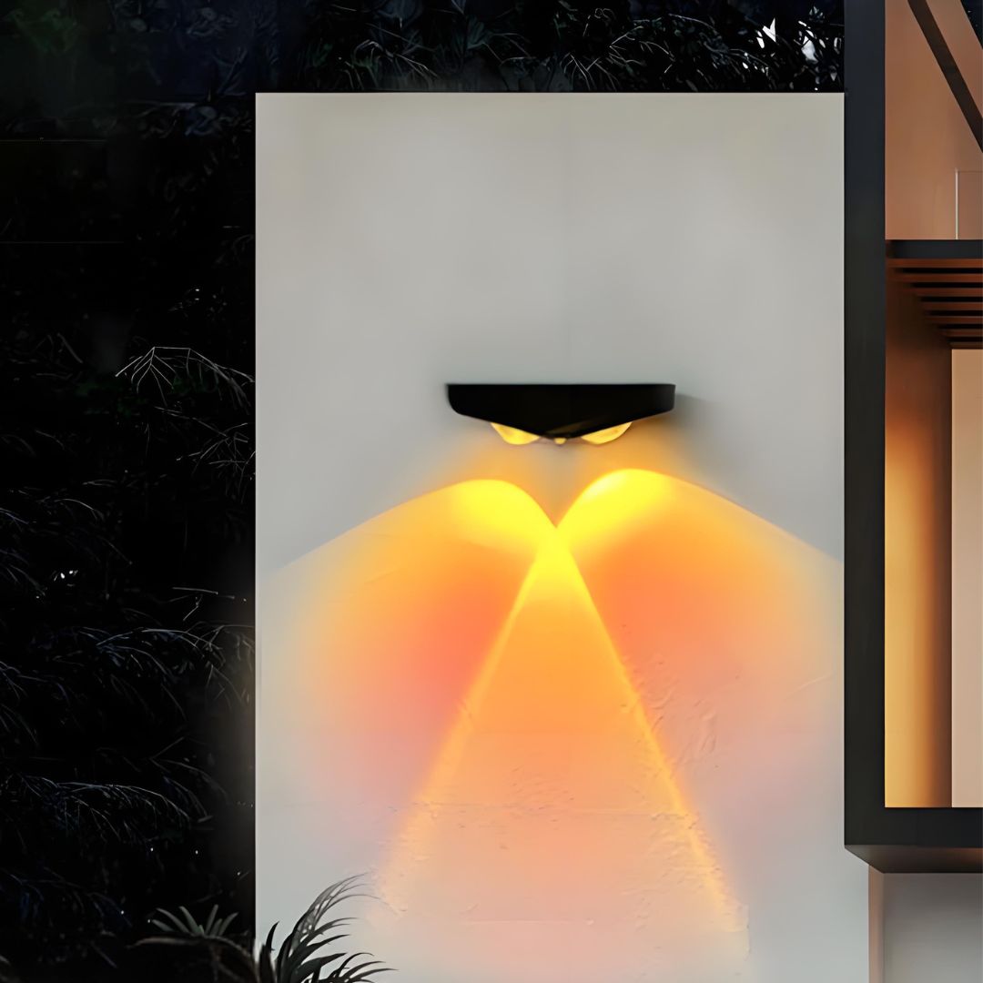 RGB Buitenlamp Zonne Energie met IP67 Waterdichtheid – Solar Wandlamp Buiten