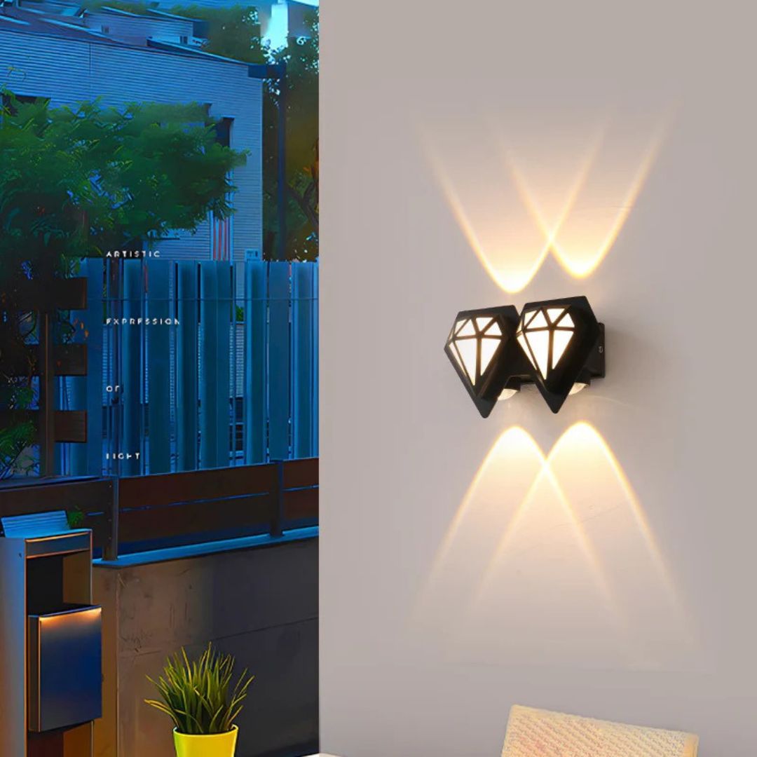 Waterdichte Wandlamp Buiten met IP65 Bescherming - Duurzaam Aluminium