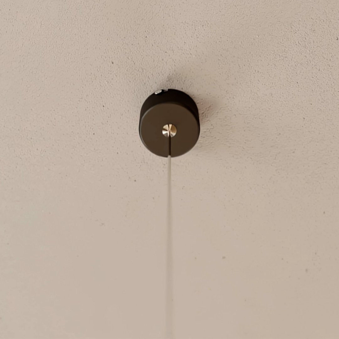 Zwarte Hanglamp – Minimalistisch, Glas & Metaal